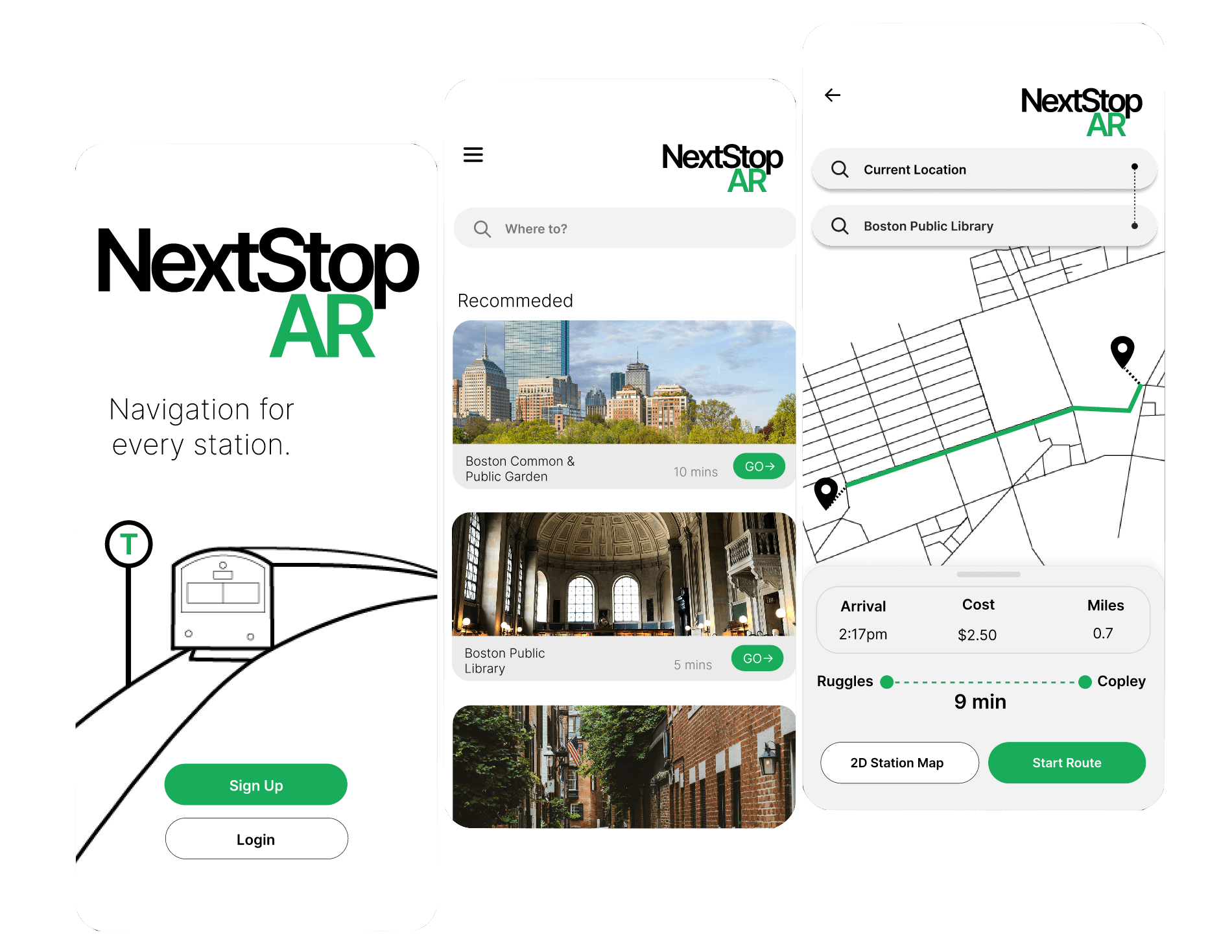 NextStop AR — project image