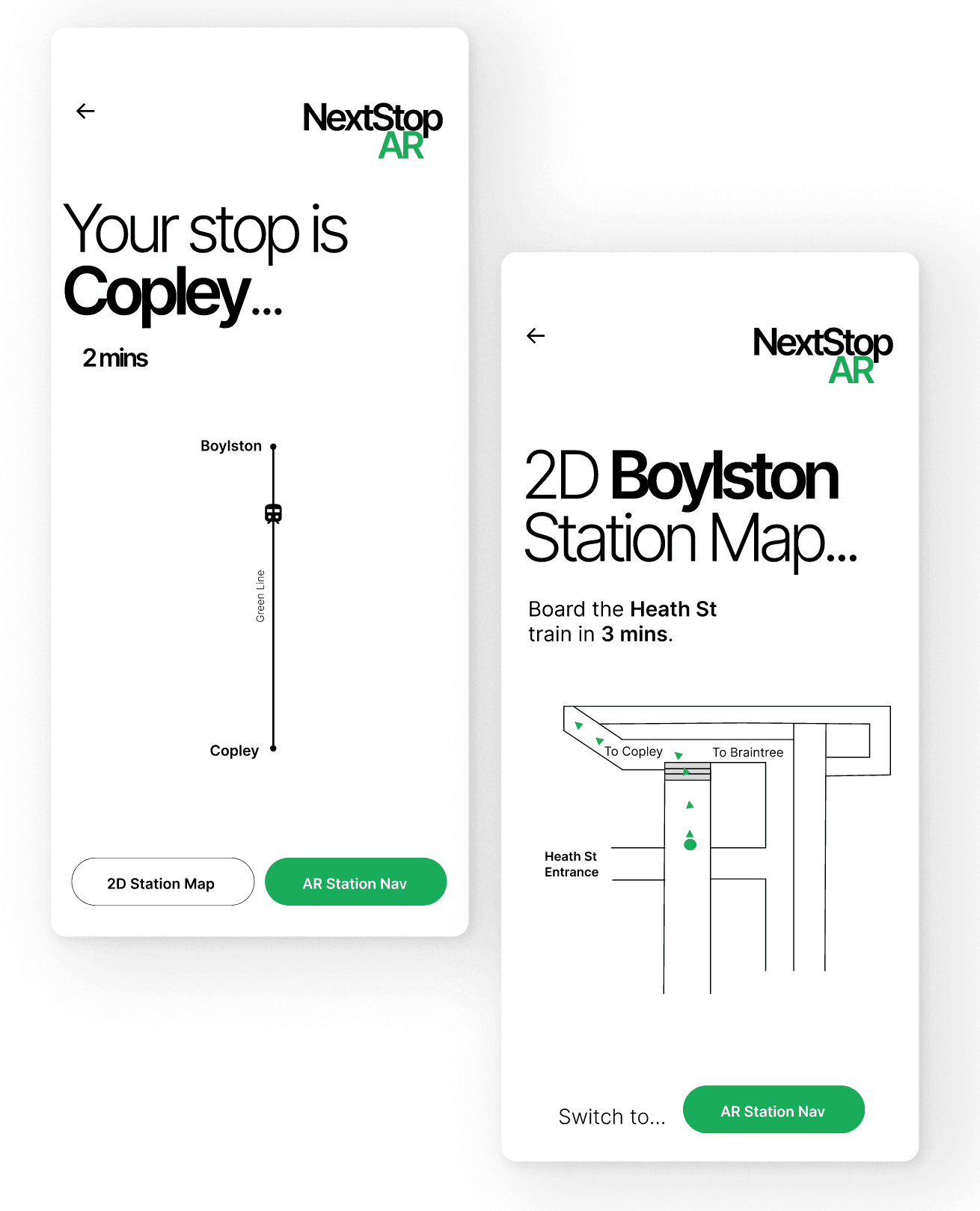 NextStop AR — project image
