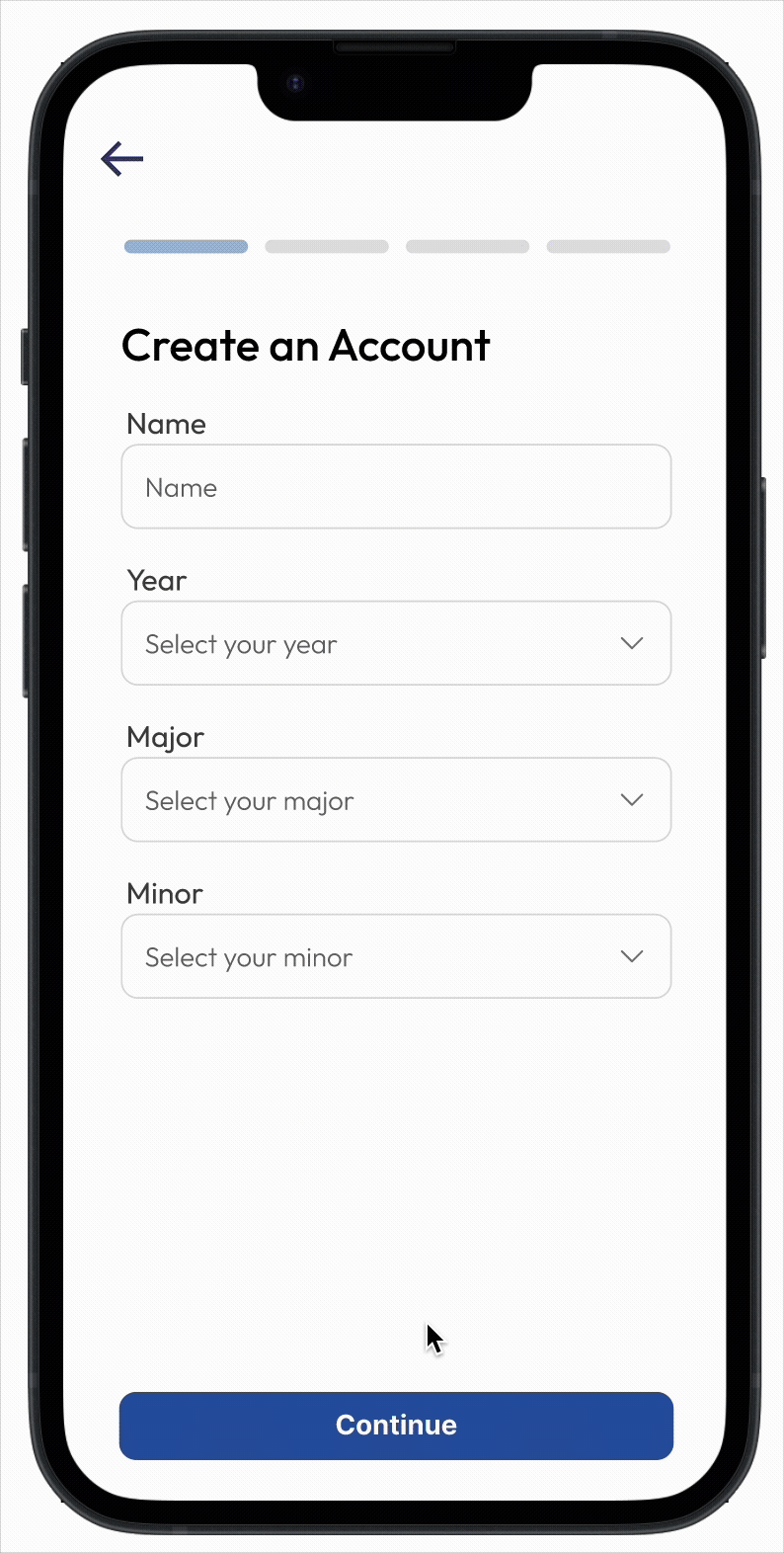 Course Connect — project gif